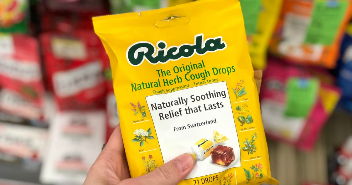 ricola cough drops at walgreens