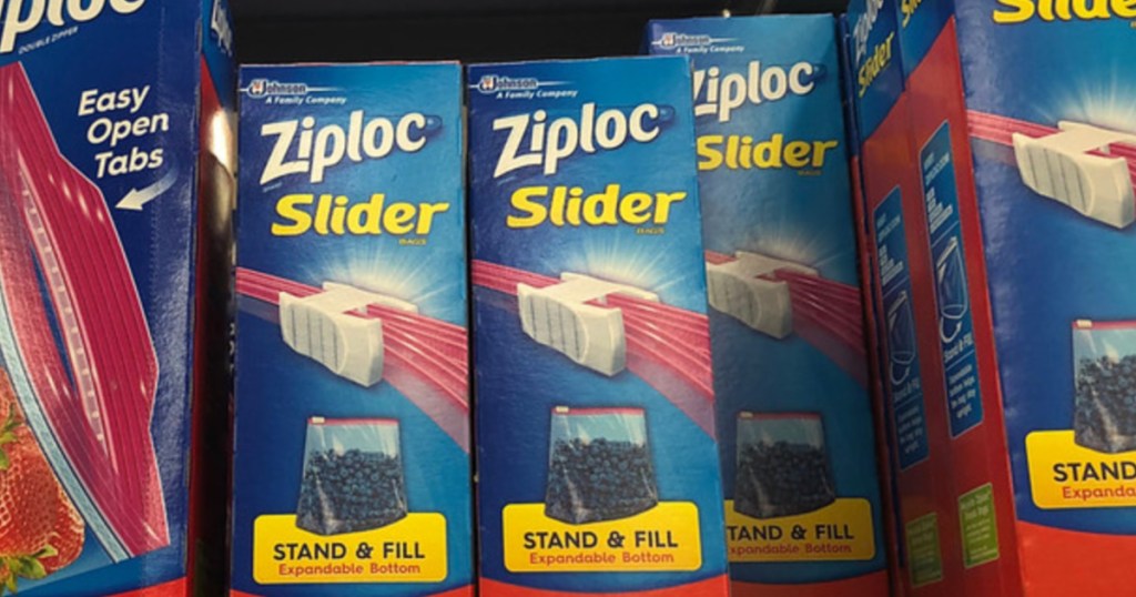 ziploc slider bags