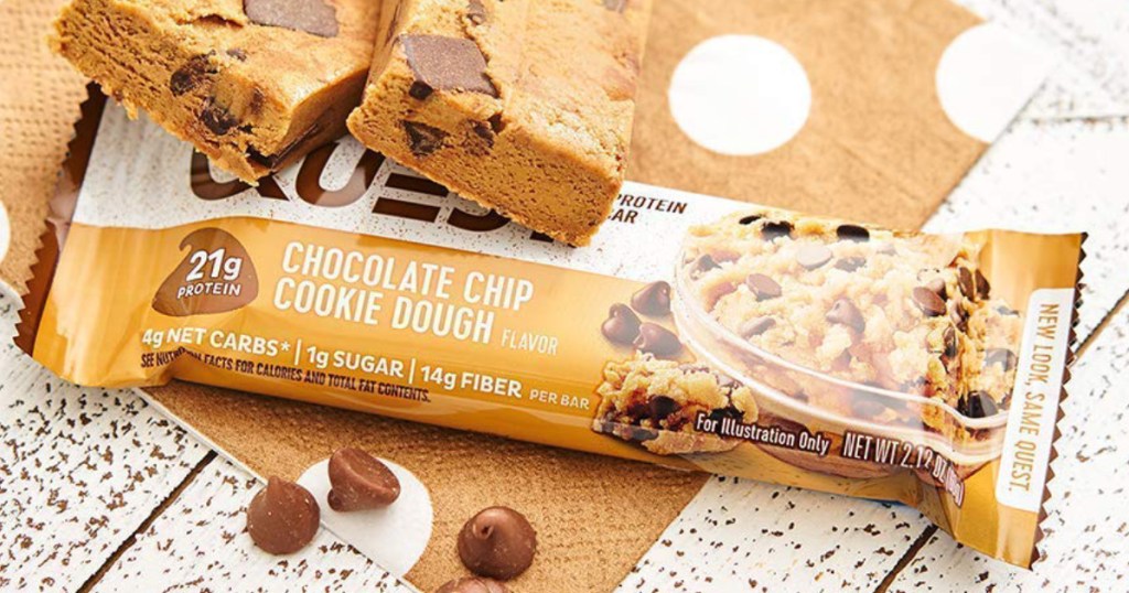 Question Nutrition bars Chocolate Chip Cookie Dough