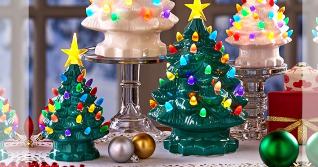 LTD Commodities Retro Lighted Trees