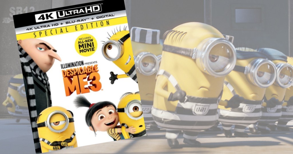 Despicable Me 3 4k ultra HD