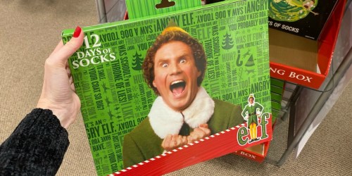 12 Days of Socks Advent Calendars Only $11 at JCPenney (Regularly $40) | Star Wars, Elf & More