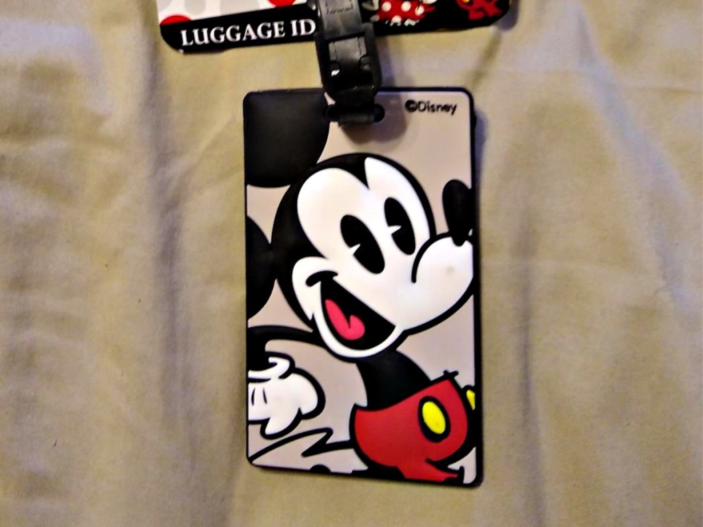American Tourister Mickey Mouse Luggage Tag