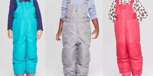 Cat & Jack Toddler & Kids Snow Bibs Just $11.89 Shipped at Target