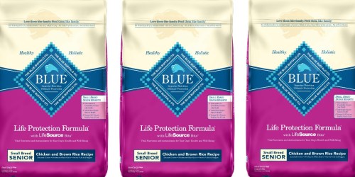 Blue Buffalo Senior Dog Food 15-Pound Bag Just $17 Shipped at Amazon