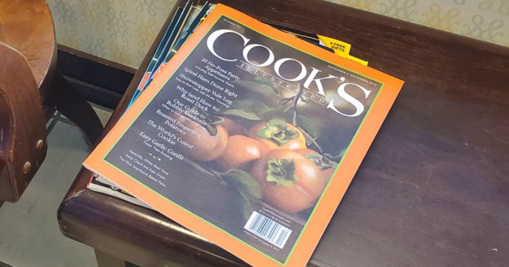 Cook's Illustrated Magazine