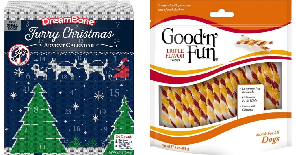 Dreambone Advent Calendar and GoodnFun Dog Treats
