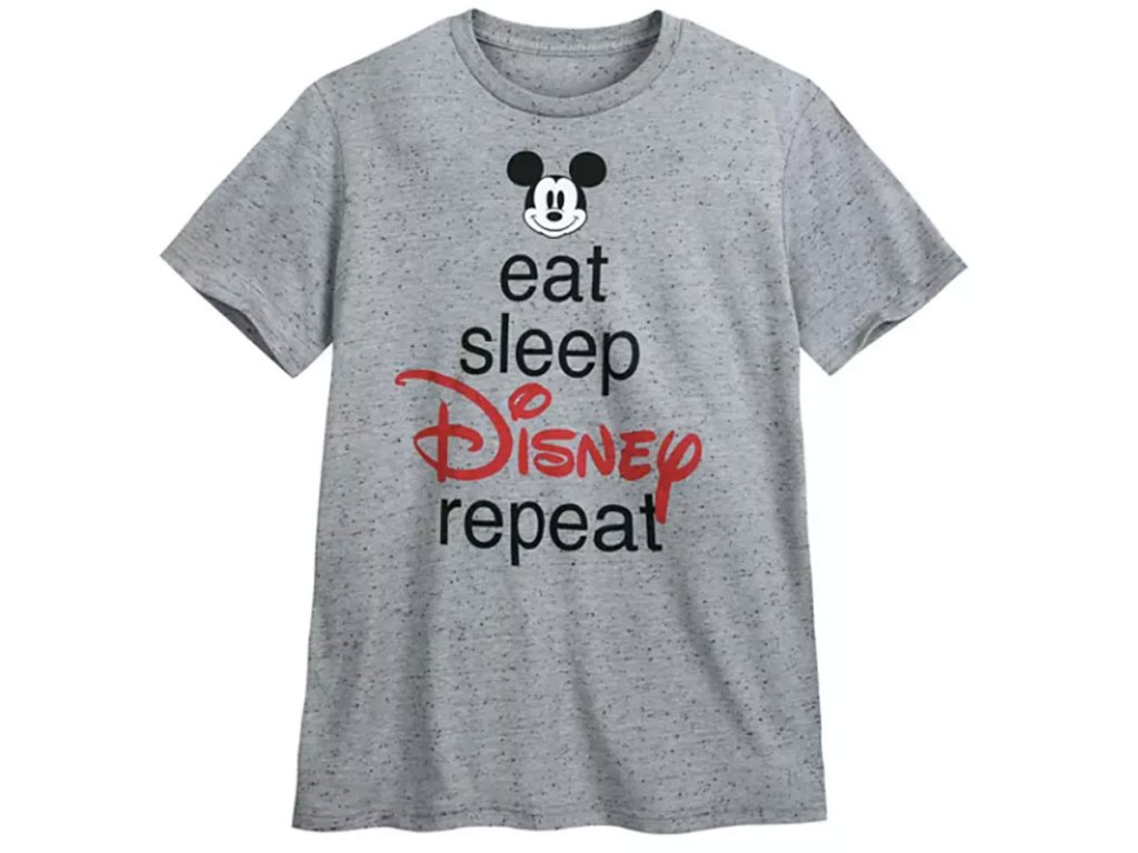 Mickey Mouse ''Eat Sleep Disney'' T-Shirt for Men