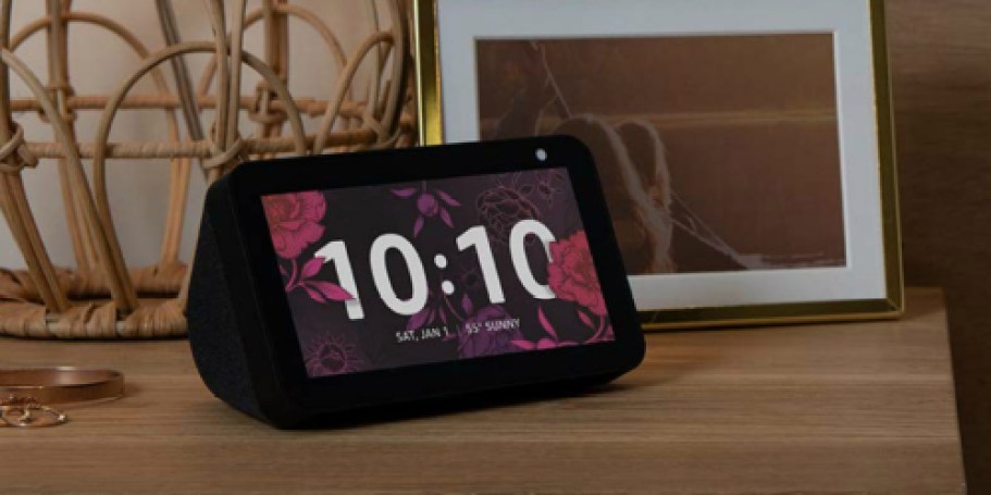 $50 Off Amazon Echo Show 5 – Grab It for Just $39.99 Shipped!