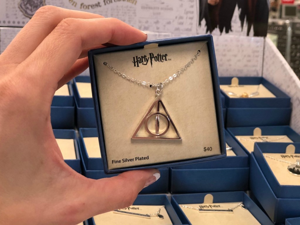 Harry Potter themed necklace in gift box