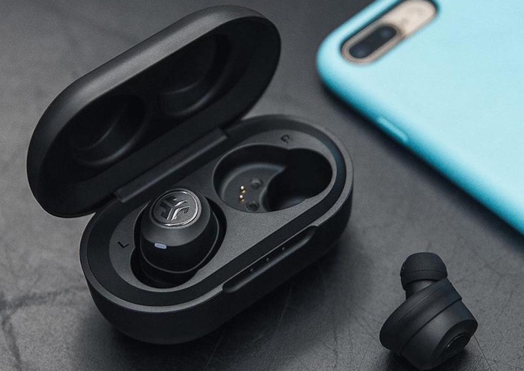 Jlab headphones near phone