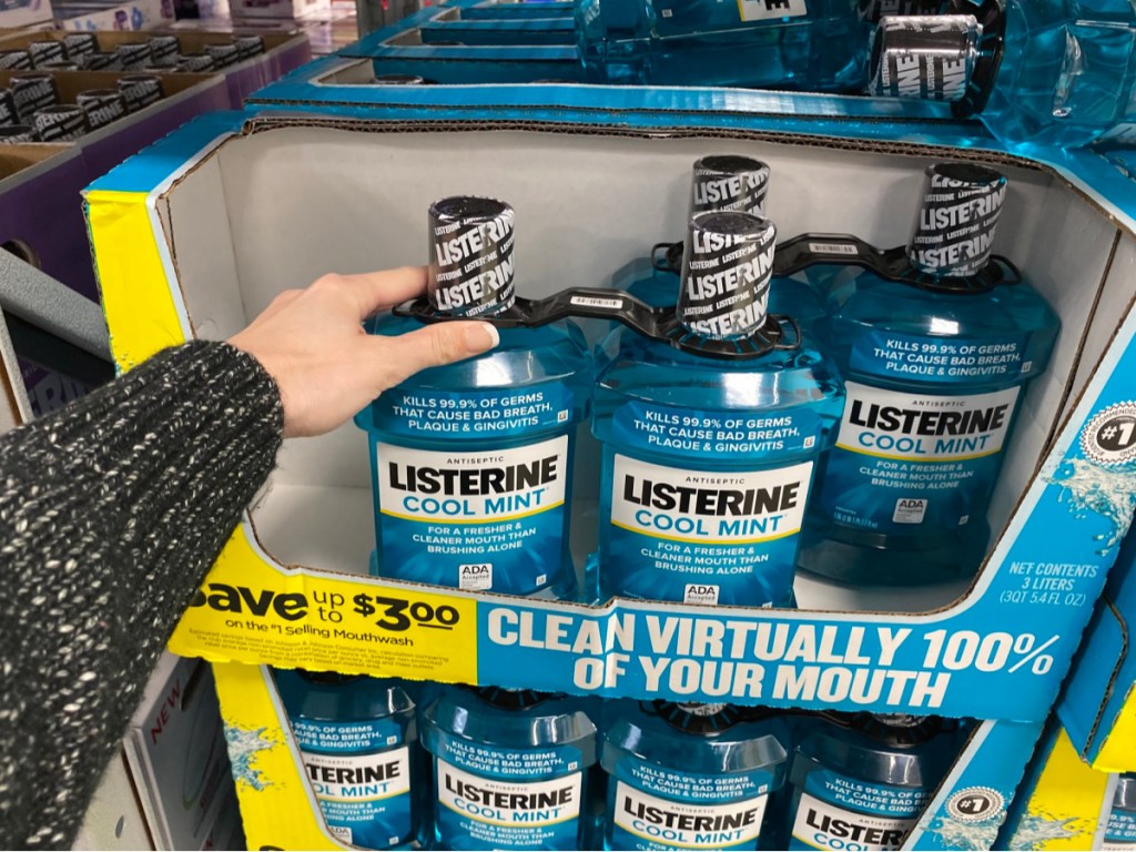 Listerine Mouthwash at Sams Club