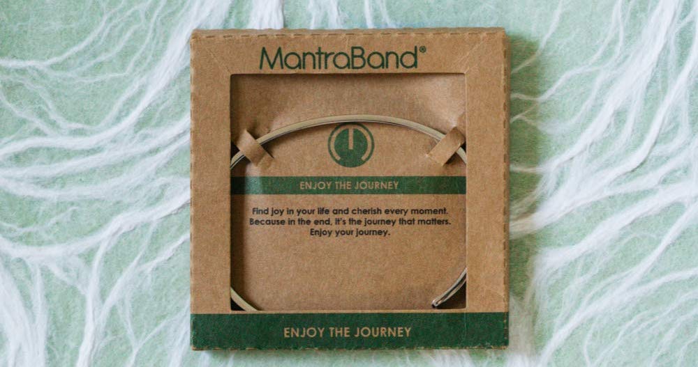 MantraBand Bracelet Enjoy The Journey