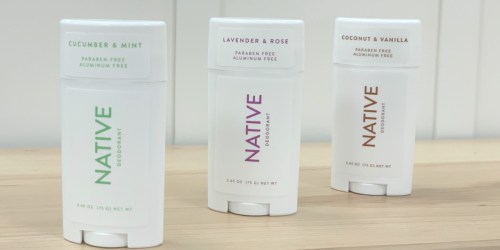 Native Deodorant 3-Pack Only $25 Shipped on Amazon | Vegan & Cruelty Free