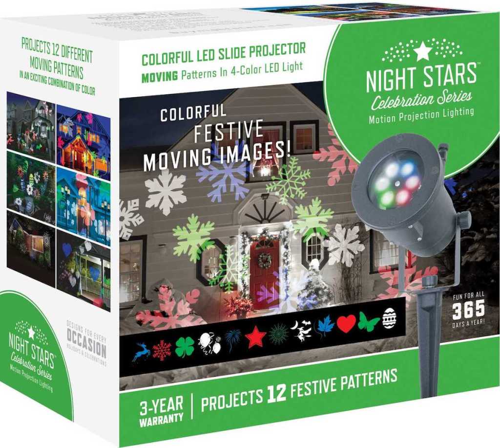 Night Stars Lightshow LED Holiday Images Box