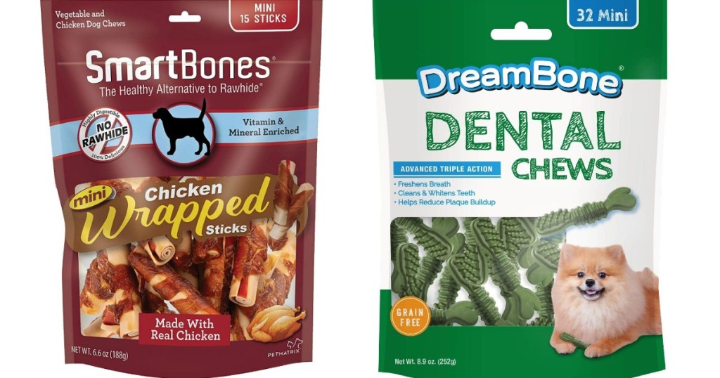 SmartBones and DreamBone Dog Treats