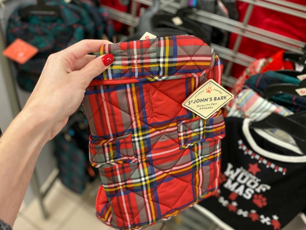 Plaid Dog Jacket