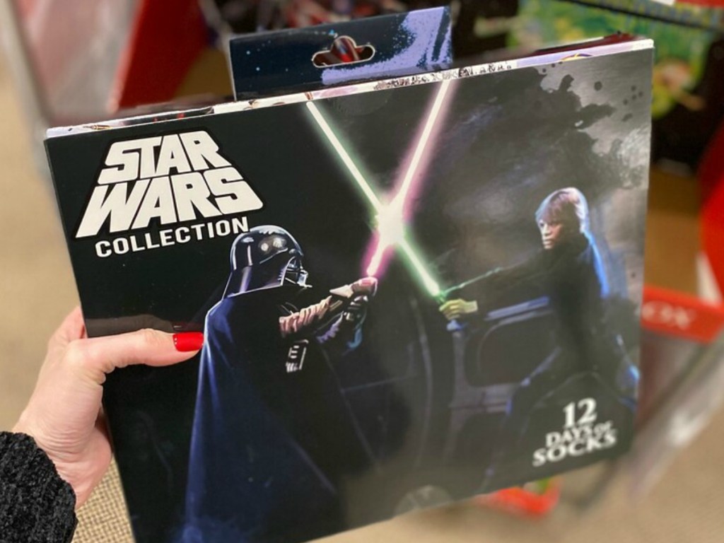 12 Days of Socks Star Wars themed