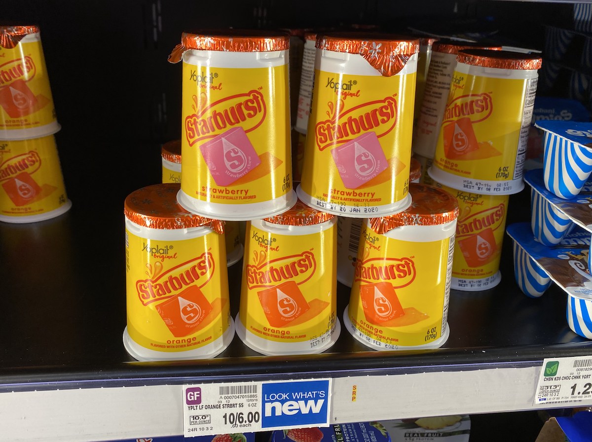 Starburst Yoplait Yogurt at Kroger