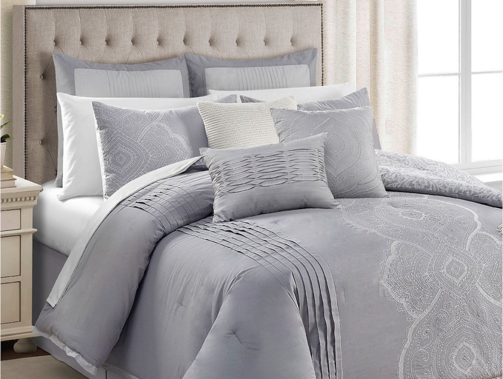 Sunham Brianna 10-Pc. Queen Comforter Set