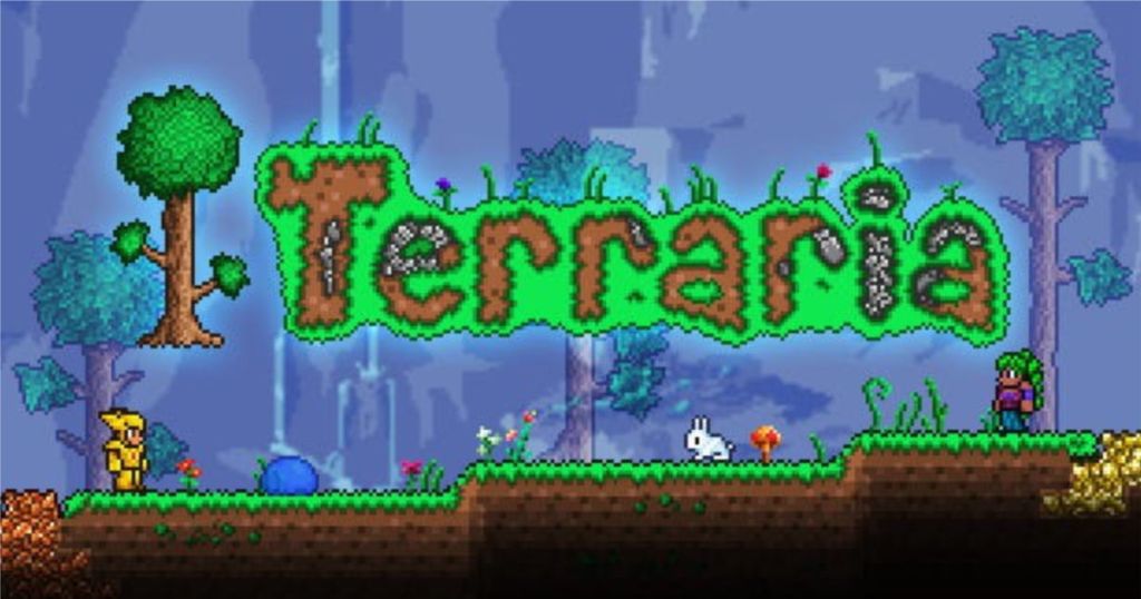 terraria game screen