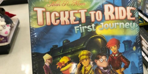 Ticket to Ride First Journey Board Game Only $17.50 on Amazon or Target.com (Regularly $35)