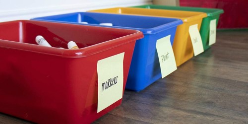 Tot Tutors Small Storage Bins 4 Pack Only $6.40 on Amazon (Regularly $20)