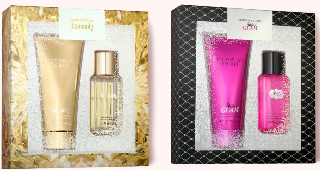 Two styles of Victoria's Secret Gift Sets