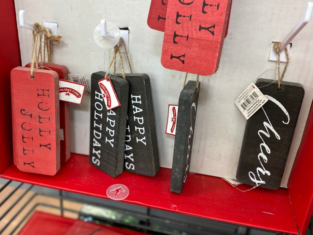 Block Ornaments at Walmart 