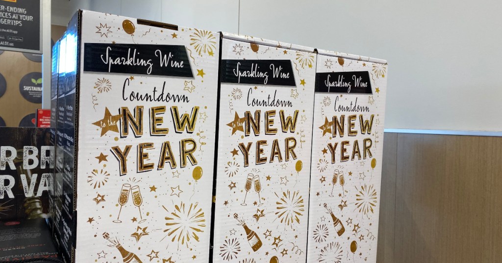 ALDI sparkling wine calendars