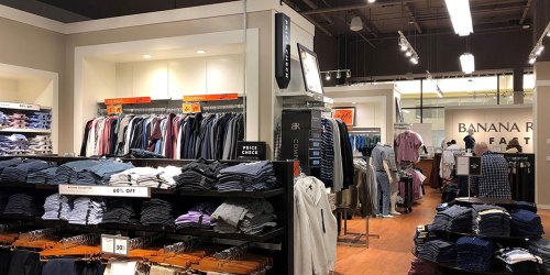 Up to 80% Off Banana Republic Factory Apparel