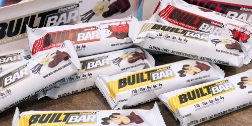 Built Bar 10-Bar Sample Box Only $14.95 Shipped | Low-Carb & Keto-friendly