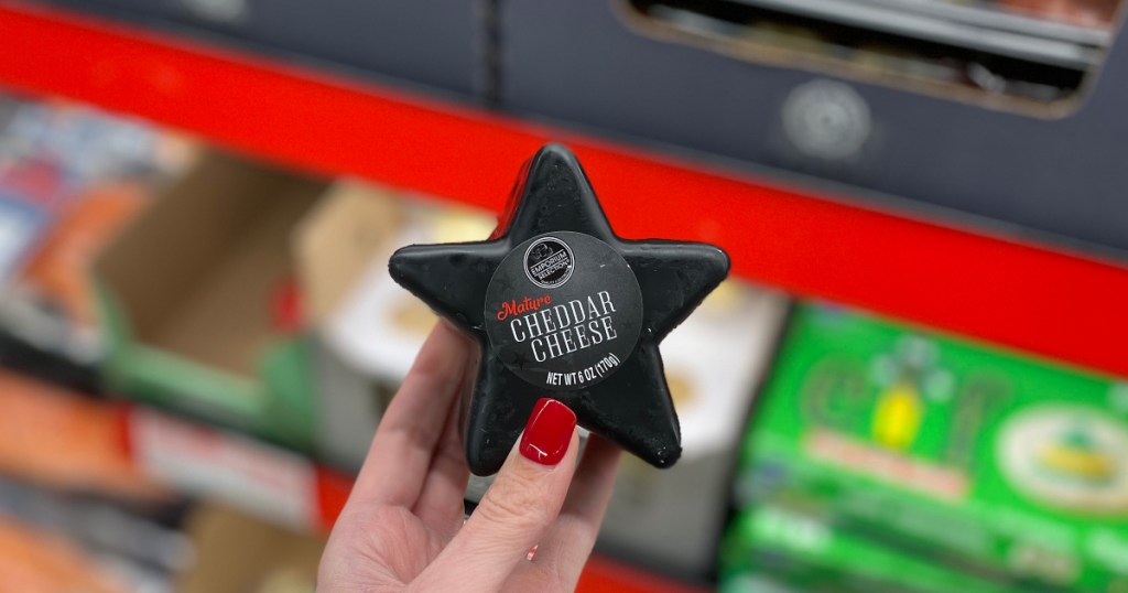 Cheddar Cheese Star at ALDI