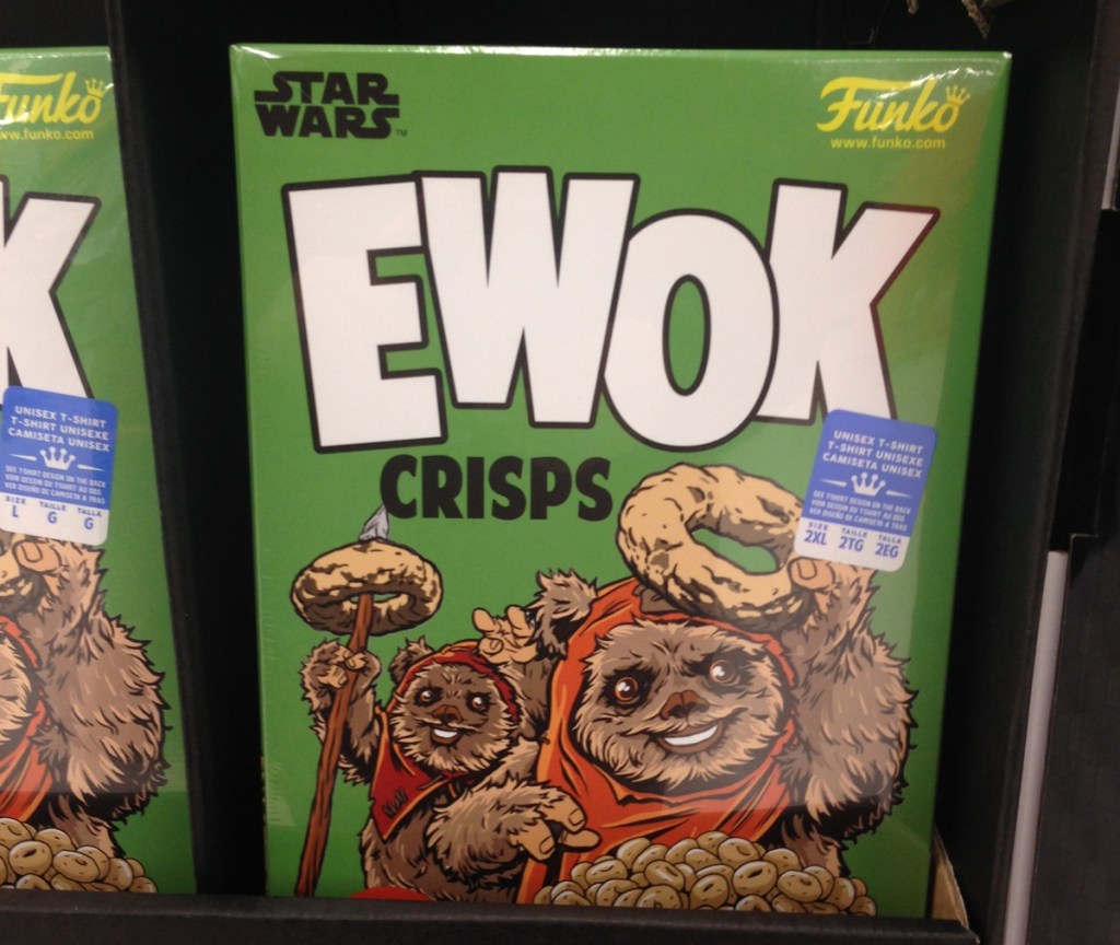 Ewok Crisps boxed T-shirt