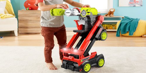 Fisher-Price Rescue Heroes Transforming Fire Truck Just $23.99 (Regularly $50)