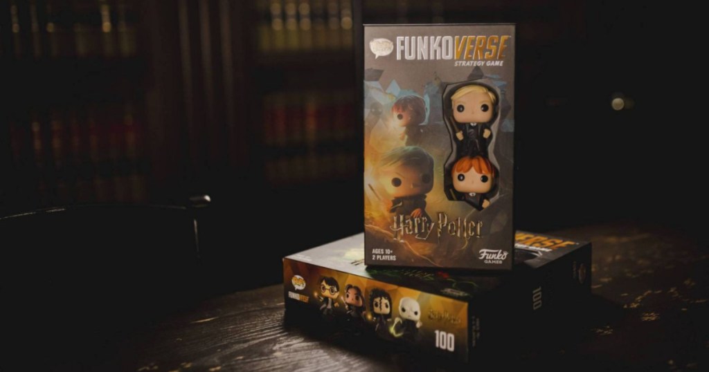 funkoverse harry potter board game sitting on table