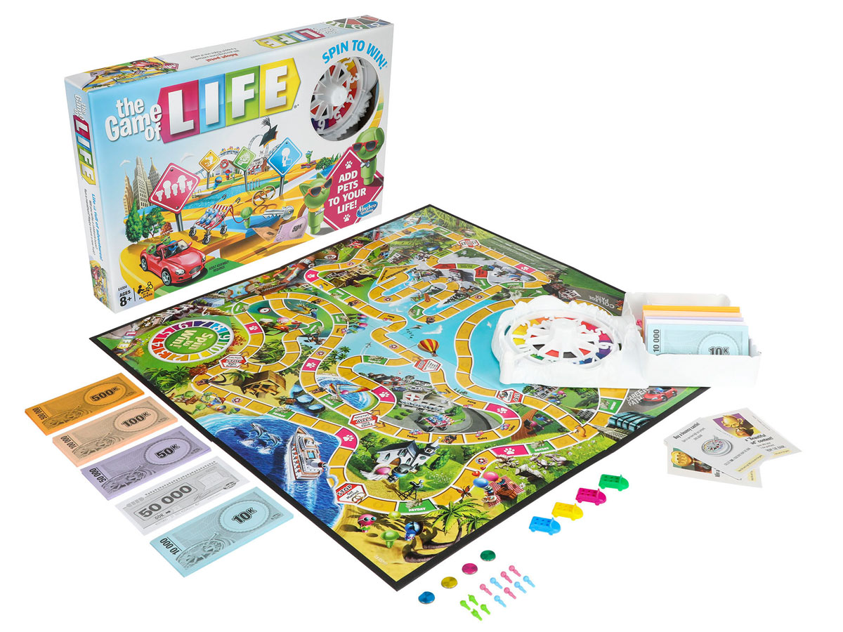 the game of life stock image