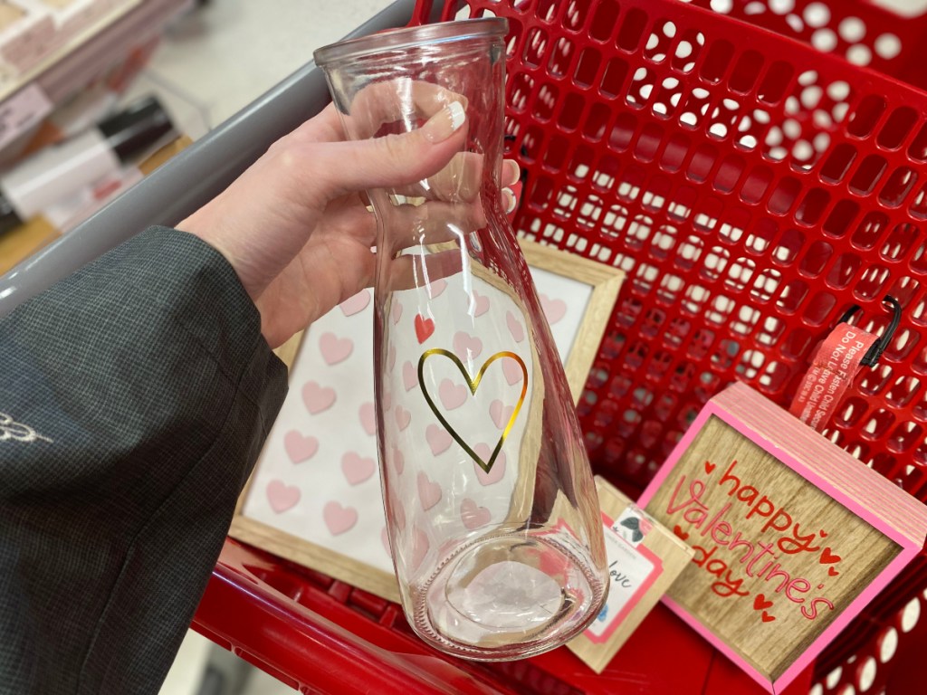 Glass carafe at Target