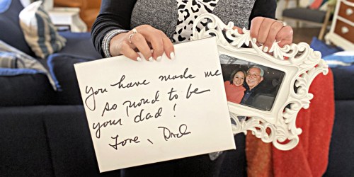 Preserve a Handwritten Note into a Photo Canvas