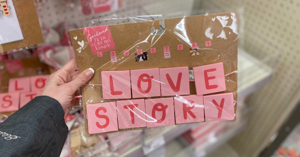 "Love Story" garland