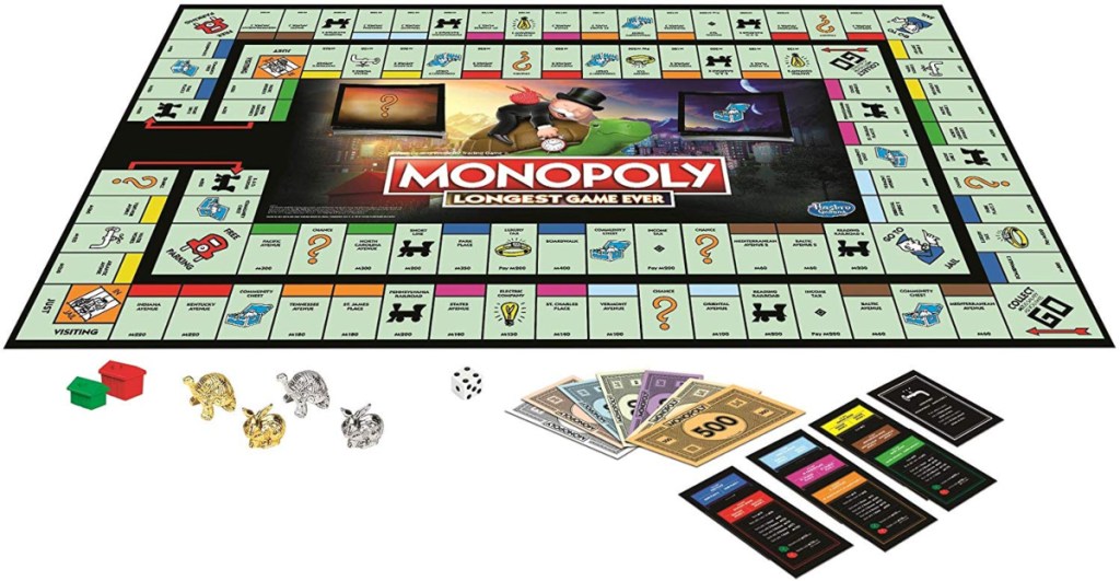 Monopoly Longest Game Ever Board