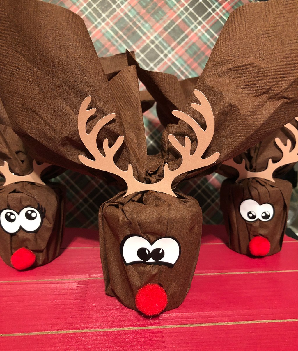 Reindeer Playdough gift