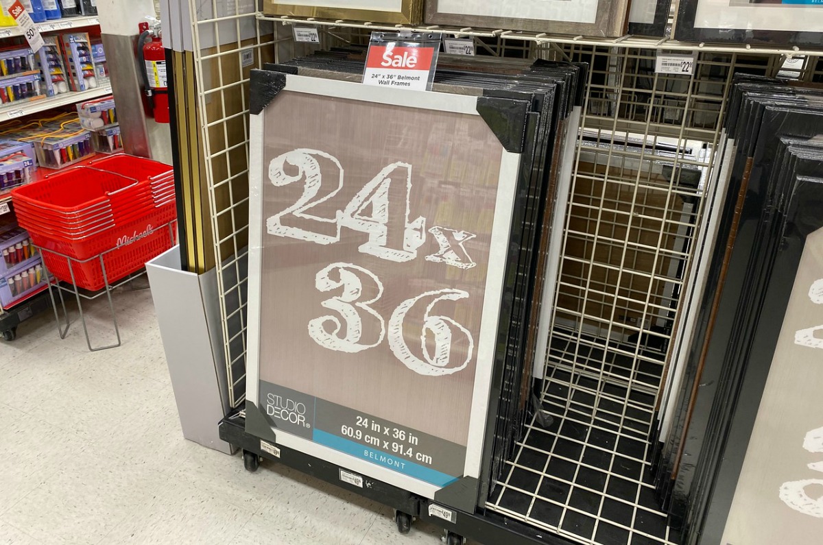 Belmont 24x36 Frames by Studio Decor at Michaels