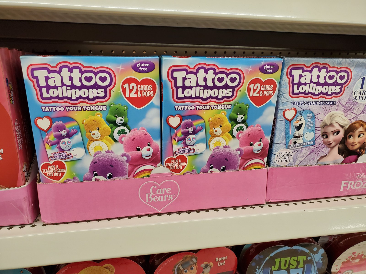 carebare tattoo lollipops