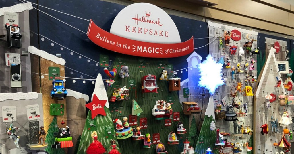 Hallmark Ornament Display