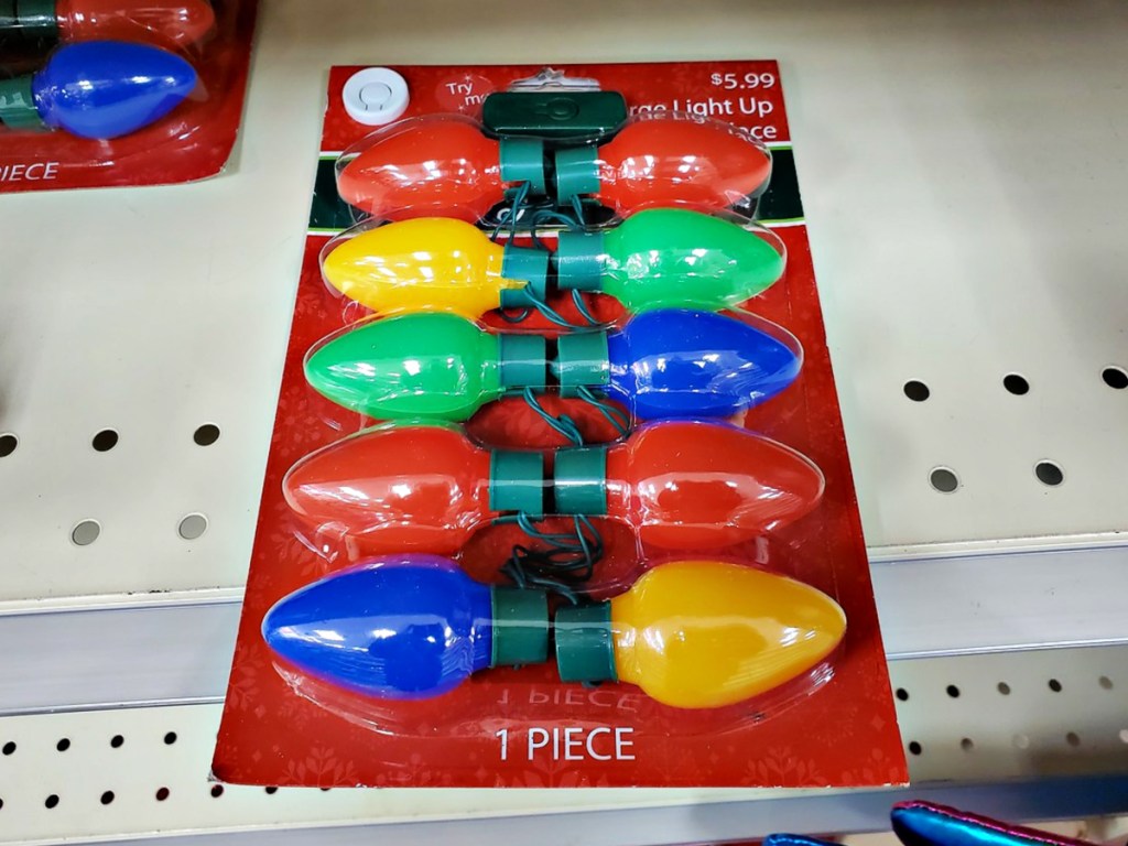 Holiday Light Up Necklace at CVS