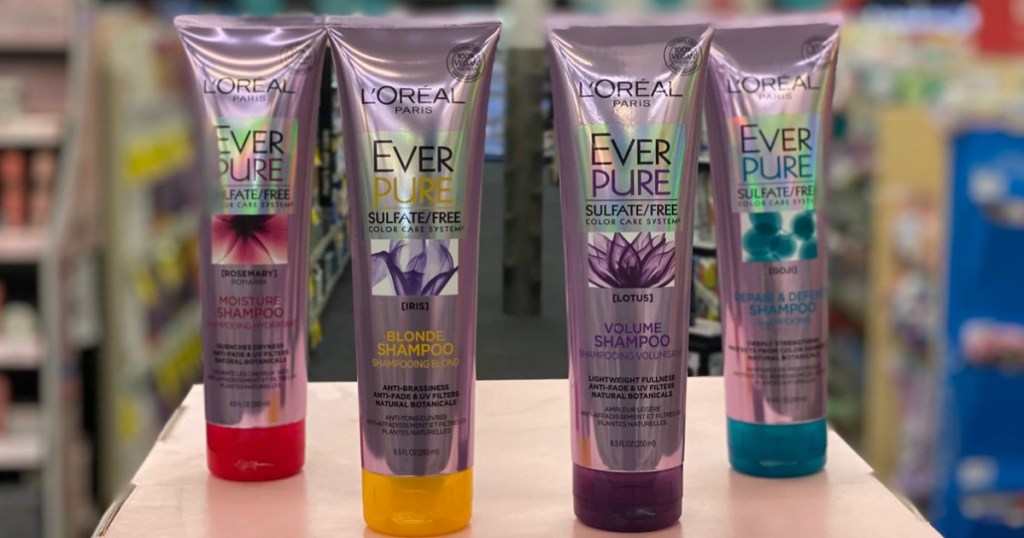 L'Oreal Ever Pure Hair care at CVS