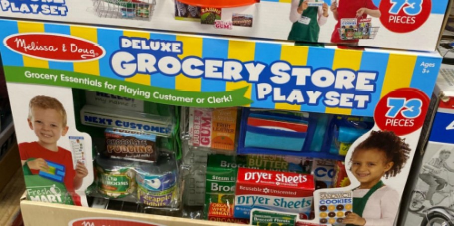 Melissa & Doug 73-Piece Grocery Store Playset Only $15.75 on Amazon (Reg. $32.49)