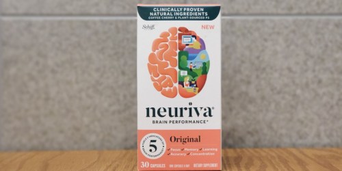 High Value $5/1 Neuriva Printable Coupon = 50% Off Brain Performance Capsules at Rite Aid