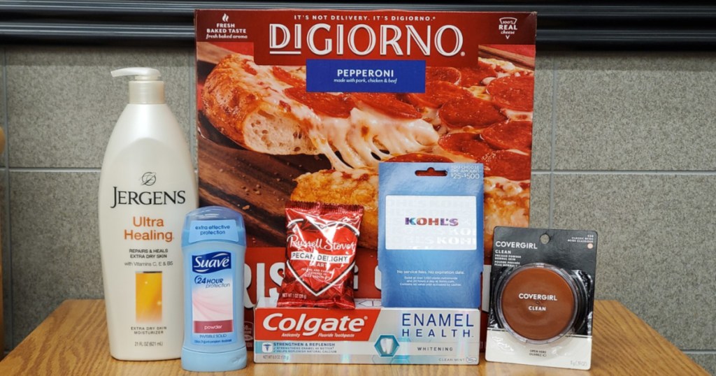 Jergens, Suave, Digiorno and Kohl's Gift Cards Rite Aid 